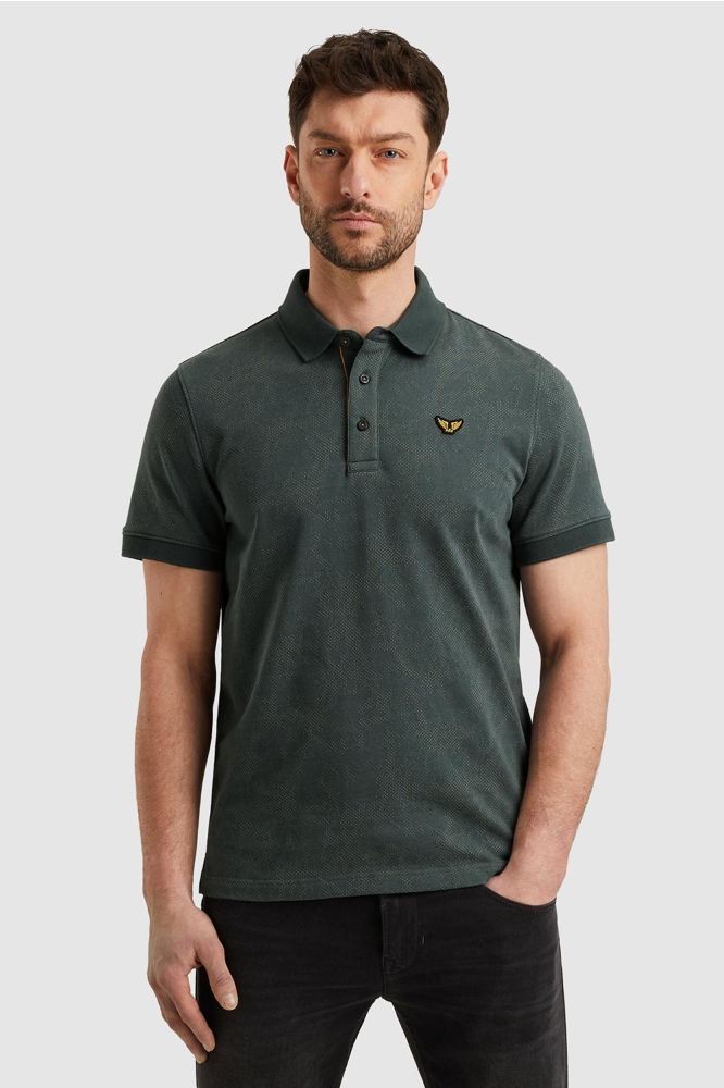 POLO VAN PIQUE PPSS2505860 9076 DARK SLATE